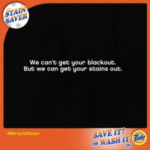 stain superbowl blackout ad